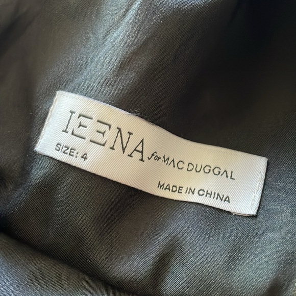 Mac Duggal Pleated Tiered Mini Dress NEW - Picture 9 of 9